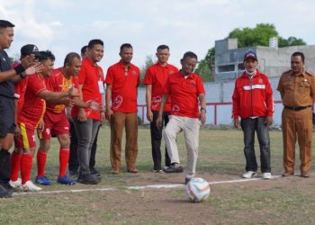 Kadispora Kota Palu Hadiri Pembukaan Liga ASN Sulteng Ke-II Tahun 2023
