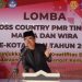 Kadis Pendidikan Kota Palu Secara Resmi Membuka Lomba Cross Counrty PMR Tingkat Madya dan Wira Se-Kota Palu tahun 2023