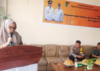 Sekkot Palu Membukan Kegiatan Penyusnan Indeks Ketahanan Pangan Daerah Kota Palu