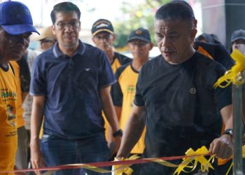 Wali Kota Palu Secara Simbolis Meresmikan Kantor Kelurahan Talise Palu