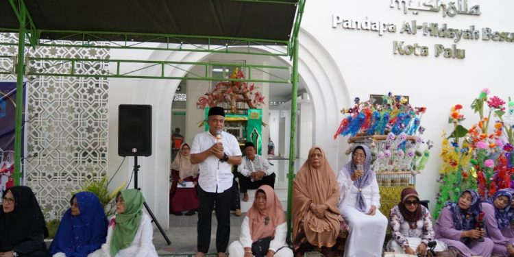 Hadiri Peringatan Maulid Nabi Muhammad SAW 1445 H di Masjid Pandapa Al-Hidayah Besusu, Kota Palu, Berikut Sambutan Wali Kota