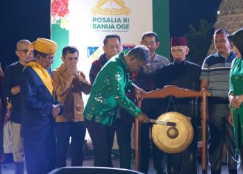 Kadis Pariwisata Kota Palu Hadiri Pembukaan Event Posalia Ri Banua Oge, Berikut Harapan Wali Kota