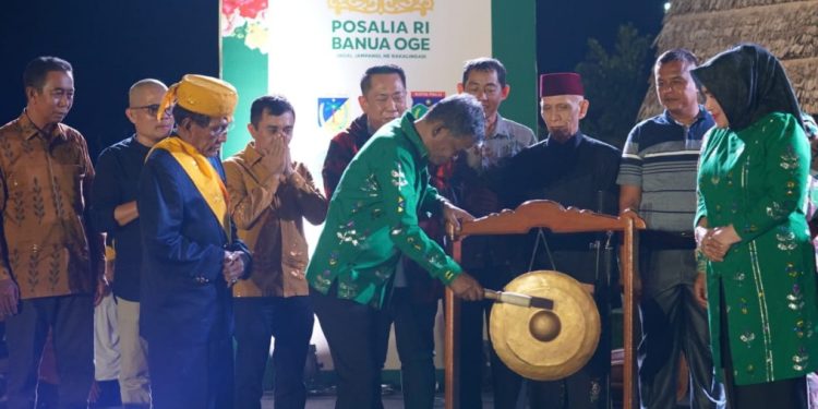 Kadis Pariwisata Kota Palu Hadiri Pembukaan Event Posalia Ri Banua Oge, Berikut Harapan Wali Kota