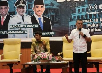 Hadianto Rasyid Menjadi Narasumber Seminar Bicara Gagasan Sulteng