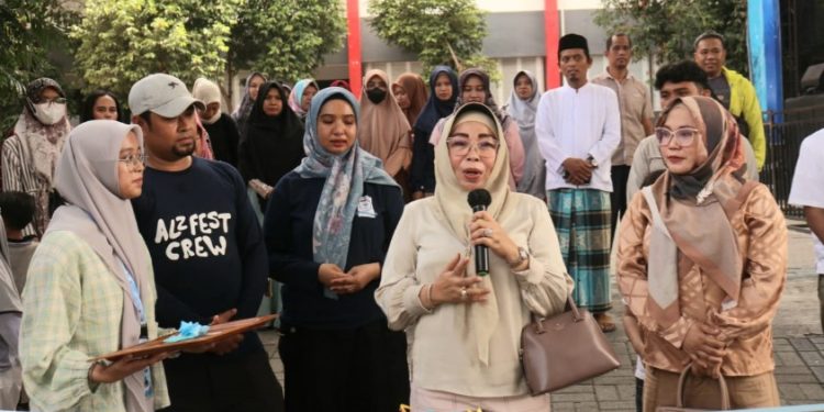 Wakili Wali Kota Palu Sekdis Evi Oktavia Hadiri Pembukaan Al Azhar Festival 2023
