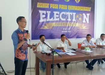 Basri Adam Terpilih Menjadi Ketua Umum Askot PSSI Kota Palu Periode 2023 – 2027