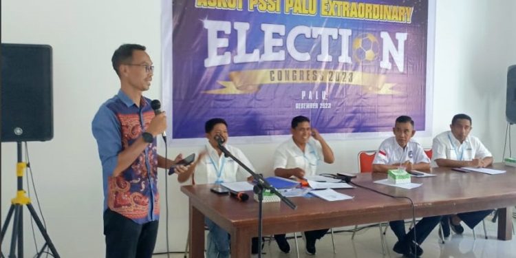 Basri Adam Terpilih Menjadi Ketua Umum Askot PSSI Kota Palu Periode 2023 – 2027