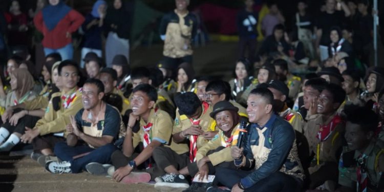 Ini Pesan Wali Kota di Acara Kemah Bakti Pramuka dan Komunitas Pemuda Tahun 2023