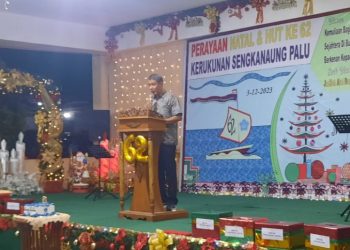 Asisten I Setda Kota Palu, Acara Perayaan Natal Kerukunan Sengkaunang Palu Tahun 2023