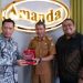 Asisten I Setda Kota Palu Resmikan  Grand Opening Outlet Amanda Brownies Palu