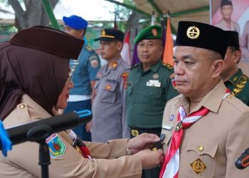Hadianto Rasyid Dilantik Sebagai Ketua Majelis Pembimbing Cabang Gerakan Pramuka Kota Palu