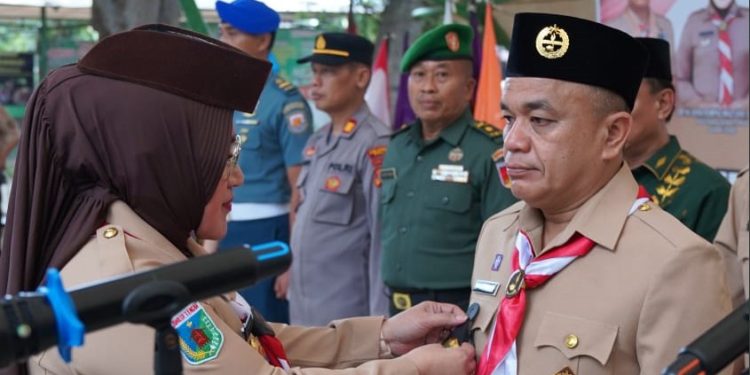 Hadianto Rasyid Dilantik Sebagai Ketua Majelis Pembimbing Cabang Gerakan Pramuka Kota Palu