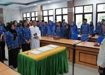 Pelantikan Pejabat dan Kepala Sekolah, Ini Arahan Wali Kota Palu