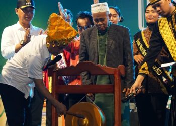 Pembukaan Acara Pesta Kesenian Balaroa, Ini Harapan Wali Kota Palu