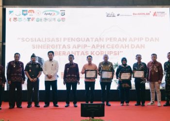 Kepala Inspektorat Kota Palu Terima Piagam Penghargaan APIP Tahun 2023
