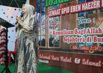 Wawali Palu Hadiri Acara ibadah Pra Natal Jemaat GPID Eben Haezer Palu Kolom 2