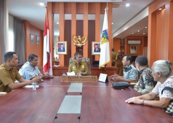 Terima Audiensi Dirut PT.BPST, Berikut Harapan Gubernur