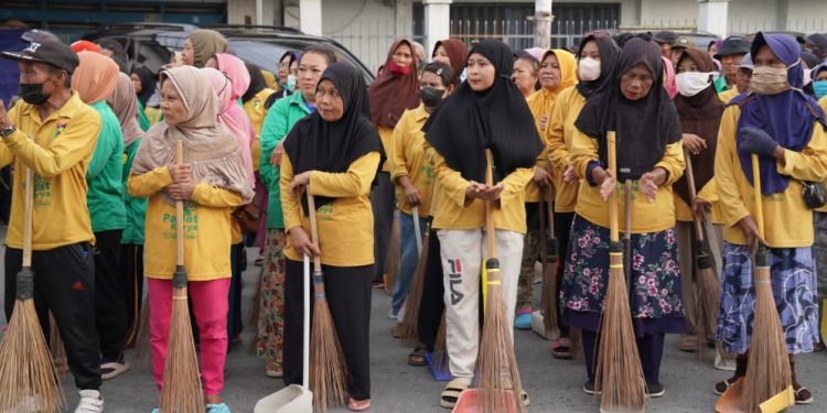 Penjualan Kedua Gerakan Sosial Pilah Sampah Plastik DLH Palu, Tembus 4.700 Kg