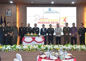 Asisten I Setda Kota Palu Hadiri Peringatan Hari Bhakti Imigrasi Ke-74 Tahun 2024