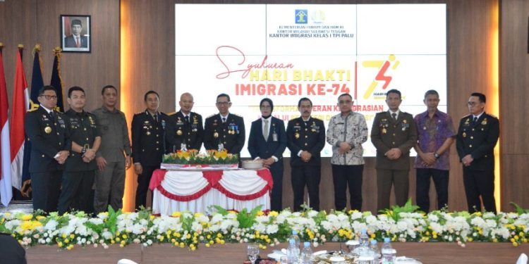 Asisten I Setda Kota Palu Hadiri Peringatan Hari Bhakti Imigrasi Ke-74 Tahun 2024