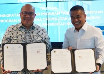 Pemkot Palu dan PT. Taspen Tanda Tangani Kerjasama Peningkatan Layanan Untuk ASN