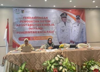 Setda Irmayanti Pimpin Pertemuan Pendampingan Penguatan SAKIP Kota Palu