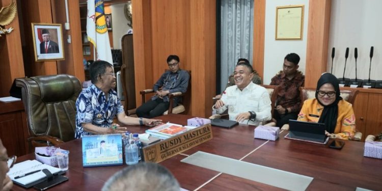 Wali Kota Palu Temui Gubernur Sulteng Bahas Lahan Pekuburan Talise dan Tapal Batas Petobo-Sigi