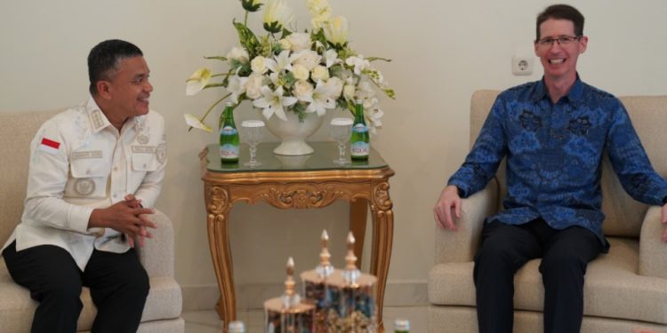 Wali Kota Terima Kunjungan Konsulat Jenderal Australia Tood Dias, Bahas Kerjasama Antara Australia dan Kota Palu