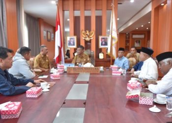 Terima Audiensi Pengurus Besar Panitia Haul Guru Tua dan Festival Raudhah, Berikut Penyampaian Gubernur