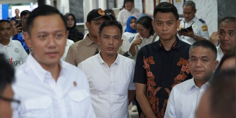 Hadianto Rasyid Dampingi Kunker Menteri ART/BPN RI di Kota Palu