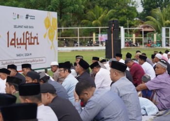 Foto : Momen Pemkot Palu Gelar Salat Idul Fitri 1445 H / 2024 M