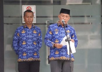 Imran Lataha Memimpin Upacara Peringatan Hari Otonomi Daerah ke XXVIII, Berikut Arahan Mendagri RI