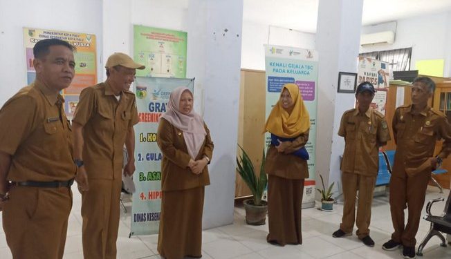 Hari Pertama Kerja Pasca Libur Lebaran 1445 H, Wawali Kota Palu Pimpin Sidak Di Sejumlah OPD