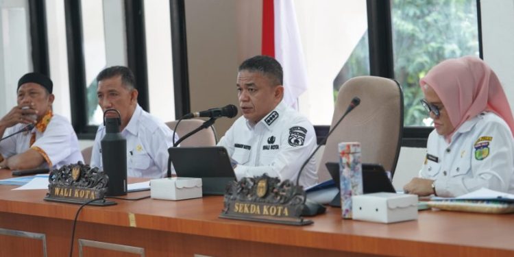 Rapim Tim Evaluasi Penyerapan Realisasi Anggaran, Berikut Arahan Wali Kota Palu