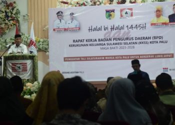 KKSS Kota Palu Gelar Halal Bihalal 1445 H, Berikut Pesan Wali Kota
