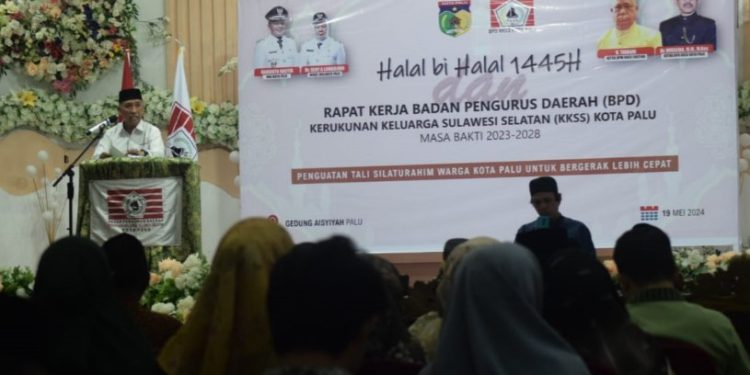 KKSS Kota Palu Gelar Halal Bihalal 1445 H, Berikut Pesan Wali Kota