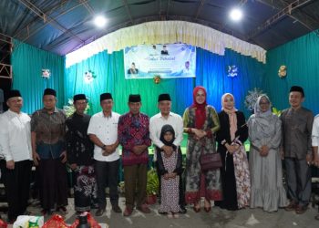 Hadianto Rasyid Bersama Istri Diah Puspita Hadiri Halal Bihalal di Mesjid Baitul Haq Lasoani, Berikut Sambutannya