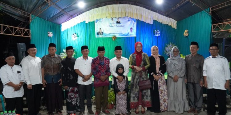Hadianto Rasyid Bersama Istri Diah Puspita Hadiri Halal Bihalal di Mesjid Baitul Haq Lasoani, Berikut Sambutannya