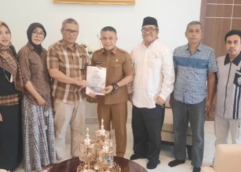Jelang Muscab, Pengurus Organda Kota Palu Temui Wali Kota