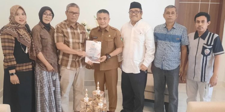 Jelang Muscab, Pengurus Organda Kota Palu Temui Wali Kota