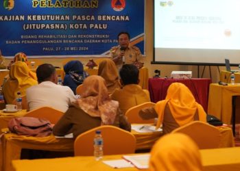 Kalak BPBD Kota Palu Membuka Pelatihan JITUPASNA