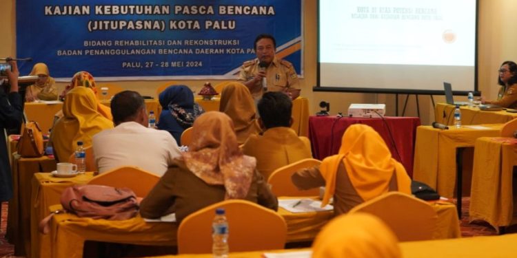 Kalak BPBD Kota Palu Membuka Pelatihan JITUPASNA