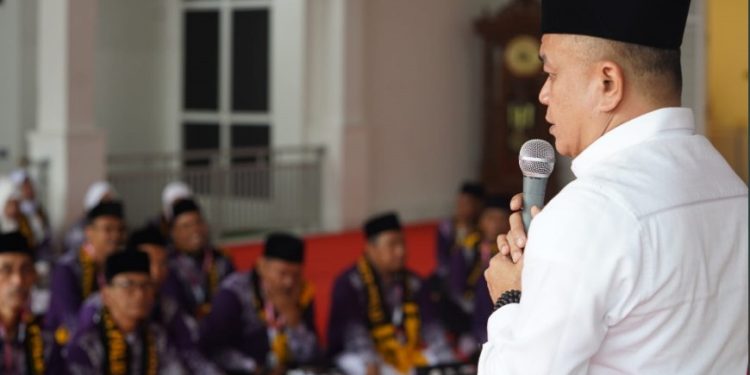 Pelepasan Calon Jemaah Haji Kota Palu Kloter 10, Berikut Tiga Pesan Khusus Wali Kota