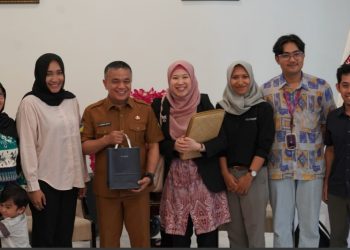 Wali Kota Palu Menerima Kunjungan Sasakawa Peace Foundation Bersama Yayasan Sikola Mombine