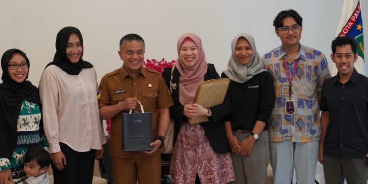 Wali Kota Palu Menerima Kunjungan Sasakawa Peace Foundation Bersama Yayasan Sikola Mombine