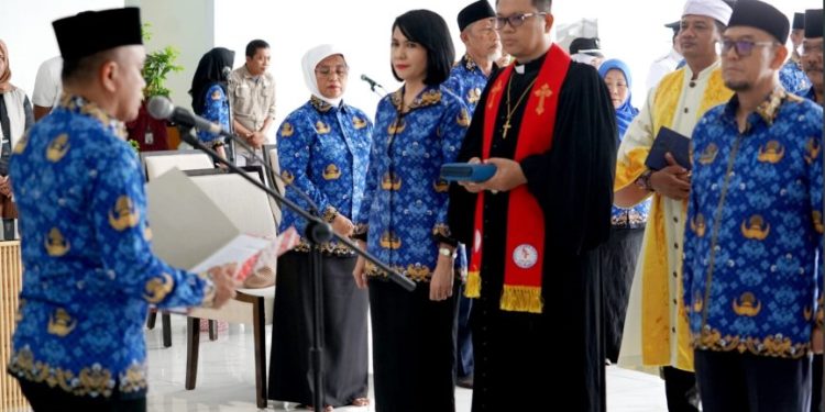 Wali Kota Palu Melantik Kembali 165 Pejabat Setelah Sempat Di Batalkan
