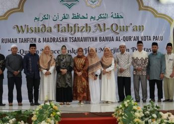 Sekkot Irmayanti Hadiri Wisuda Tahfiz Al-Qur’an Rumah Tahfiz dan MTs Banua Al-Qur’an Kota Palu