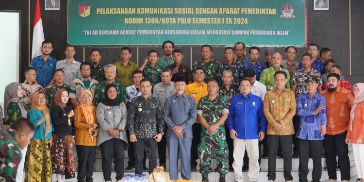 Asisten Pemerintahan dan Kesra Setda Kota Palu Hadiri Kegiatan Komunikasi Sosial Dengan Aparat Pemerintahan
