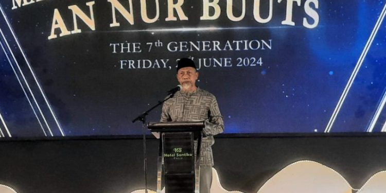 Asisten I Setda Kota Palu Hadiri Acara Penamatan Santri Kelas VI Angkatan 7 Madrasah Ibtidaiyah Terpadu An-nur Buuts Palu