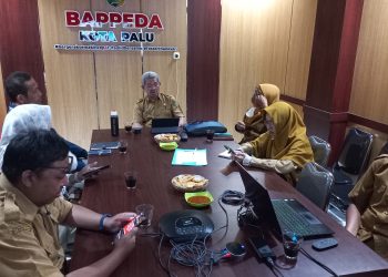 Asisten II Setda Kota Palu Ikuti Rakor Pengendalian Inflasi Daerah Tahun 2024 Bersama Kemendagri RI Secara Virtual